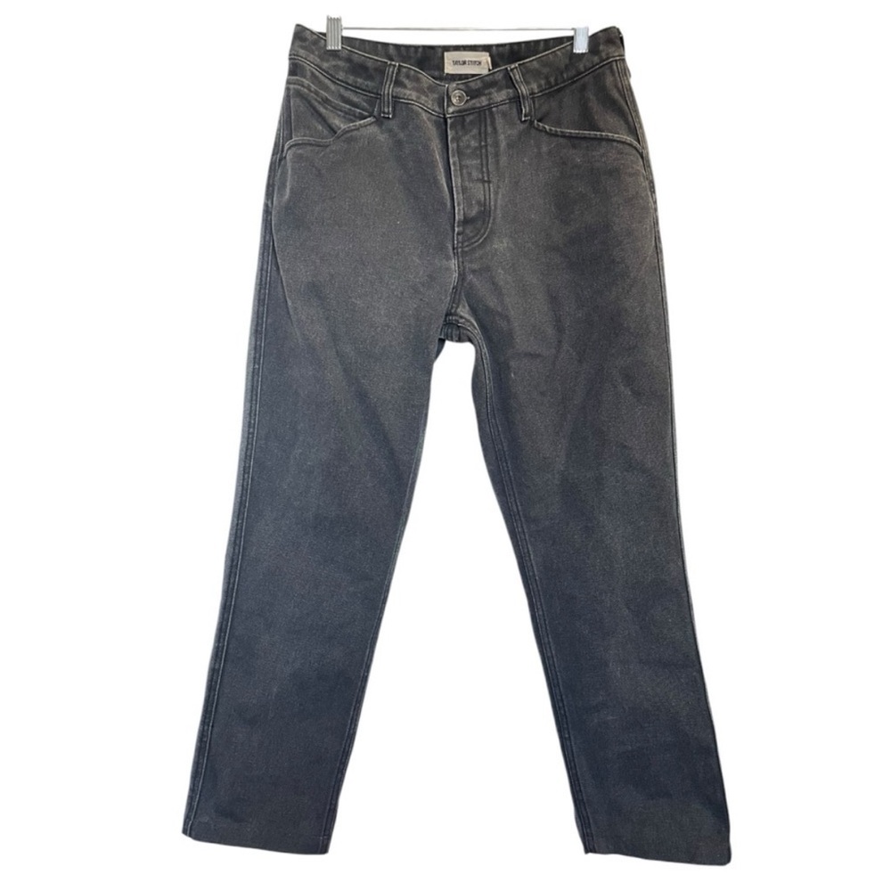 Taylor Stitch The Camp Pant in Coal Chipped Canvas, 31x29